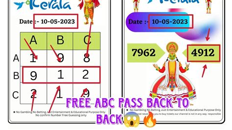 KL Lottery ABC Guessing .